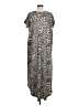 VICI Animal Print Gray Casual Dress Size M - photo 2