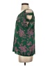 Soprano Green Short Sleeve Blouse Size S - photo 5