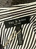 Rag & Bone Stripes Gray Long Sleeve Blouse Size XXS - photo 4