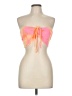 One By One Orange Pink Tube Top Size M - photo 1