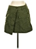 Universal Thread Solid Green Casual Skirt Size 4 - photo 1