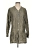 Isabella Bird Gray Long Sleeve Blouse Size XS - photo 1