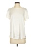 Edyn Clothing Co. 100% Polyester Ivory Short Sleeve Top Size S - photo 1