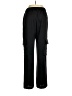 Zara 100% Polyester Black Cargo Pants Size L - photo 2