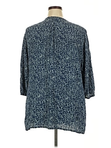 Ulla Popken 3/4 Sleeve Blouse (view 2)