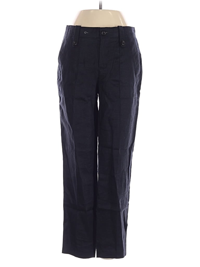 Jcrew Linen Pants In Black
