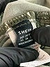Shein Houndstooth Gray Jeans Size 2 - photo 4
