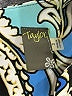 Taylor Paisley Blue Cocktail Dress Size 2 - photo 7