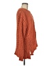Umgee 100% Polyester Orange Pullover Sweater Size M - photo 4