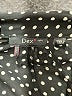 Dex 100% Polyester Polka Dots Black Long Sleeve Blouse Size M - photo 7