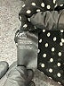 Dex 100% Polyester Polka Dots Black Long Sleeve Blouse Size M - photo 8