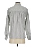 Eileen Fisher Houndstooth Gray Long Sleeve Button-Down Shirt Size P (petite) - photo 2