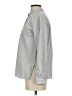 Eileen Fisher Houndstooth Gray Long Sleeve Button-Down Shirt Size P (petite) - photo 5