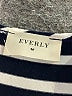Everly Stripes Black Casual Dress Size S - photo 7