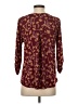 Beacon Burgundy 3/4 Sleeve Blouse Size S - photo 2