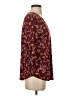 Beacon Burgundy 3/4 Sleeve Blouse Size S - photo 4