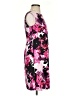 Eliza J 100% Polyester Print Pink Cocktail Dress Size 2 - photo 4