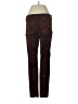 Express Paisley Burgundy Casual Pants Size 4 - photo 2