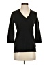 Lockheart 100% Cashmere Black Cardigan Size S - photo 1
