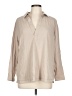 Torrid 100% Cotton Tan Long Sleeve Polo Size Lg Plus (0) - photo 1