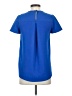 Madewell 100% Polyester Blue Short Sleeve Top Size XXS - photo 2