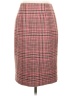 Talbots 100% Polyester Houndstooth Red Formal Skirt Size 4 - photo 1