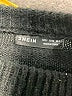 Shein 100% Acrylic Solid Black Pullover Sweater Size 4 - photo 7
