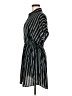Forever 21 Stripes Black Casual Dress Size M - photo 5