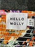 Hello Molly 100% Polyester Print Orange Cocktail Dress Size 2 - photo 7