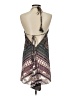 Assorted Brands Paisley Gray Blue Casual Dress Size XS (estimated) - photo 2