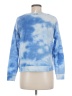 Splendid Tie-dye Blue Sweatshirt Size S - photo 2