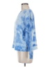 Splendid Tie-dye Blue Sweatshirt Size S - photo 5