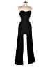 RIVET.UTILITY Solid Black Jumpsuit Size S - photo 1