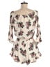 Sage 100% Rayon Floral Ivory Romper Size M - photo 2