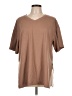 Unbranded Brown Short Sleeve Top Size L - photo 1