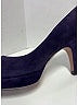 Prada 100% Leather Purple Heels Size EU 38 - photo 4