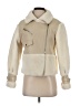 Nasty Gal Inc. 100% Polyester Ivory Jacket Size 2 - photo 1