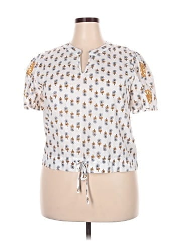 Solitaire Short Sleeve Blouse (view 1)