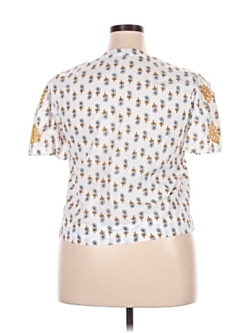 Solitaire Short Sleeve Blouse (view 2)