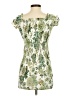 THATSSOFETCH 100% Polyester Paisley Green Casual Dress Size 4 - photo 2