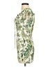 THATSSOFETCH 100% Polyester Paisley Green Casual Dress Size 4 - photo 5