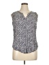 dalia 100% Rayon Blue Sleeveless Blouse Size XL - photo 1