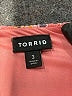 Torrid Pink Short Sleeve Blouse Size 3X Plus (3) - photo 4