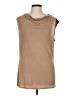 New Directions Brown Sleeveless Top Size L - photo 1