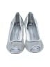 Adrianna Papell Silver Gray Heels Size 8 - photo 2