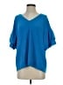 H by Bordeaux Blue Pullover Sweater Size S - photo 1