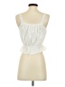 Dizzy Lizzy 100% Cotton Ivory Sleeveless Blouse Size XS - photo 2