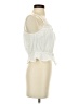 Dizzy Lizzy 100% Cotton Ivory Sleeveless Blouse Size XS - photo 4