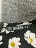 Shein Floral Black Short Sleeve T-Shirt Size XS - photo 7