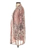 Wallflower 100% Polyester Paisley Pink Kimono Size XS - photo 5